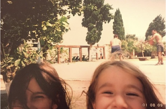 Lara as a child