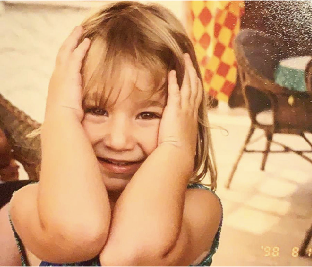 Lara as a child
